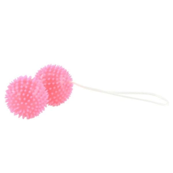 BAILE - A DEEPLY PLEASURE PINK TEXTURED BALLS 3.6 CM 6